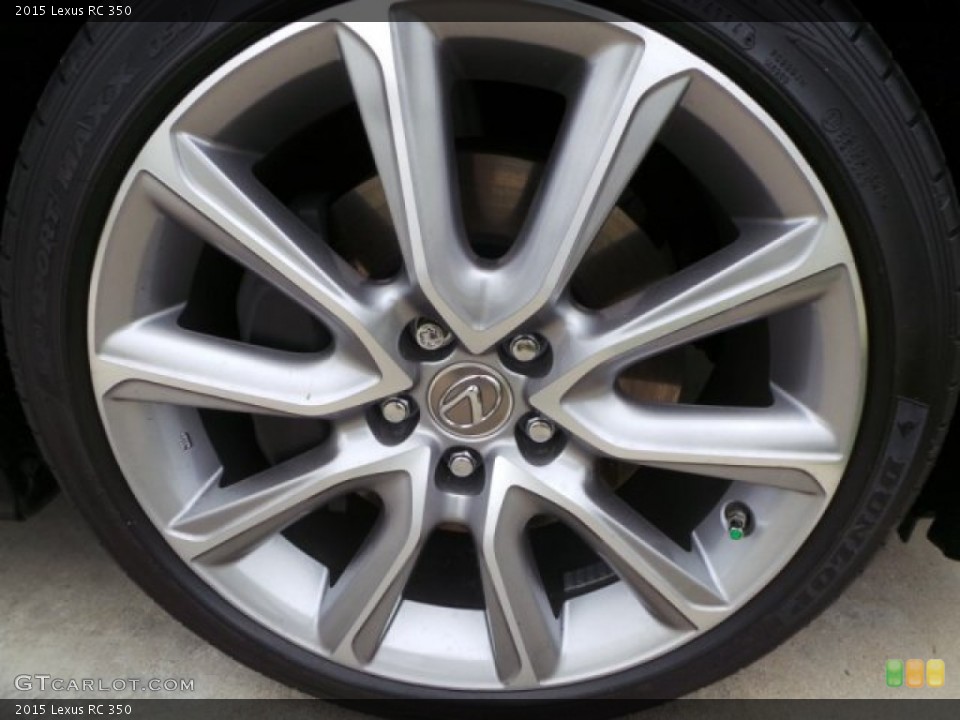 2015 Lexus RC 350 Wheel and Tire Photo #102266876