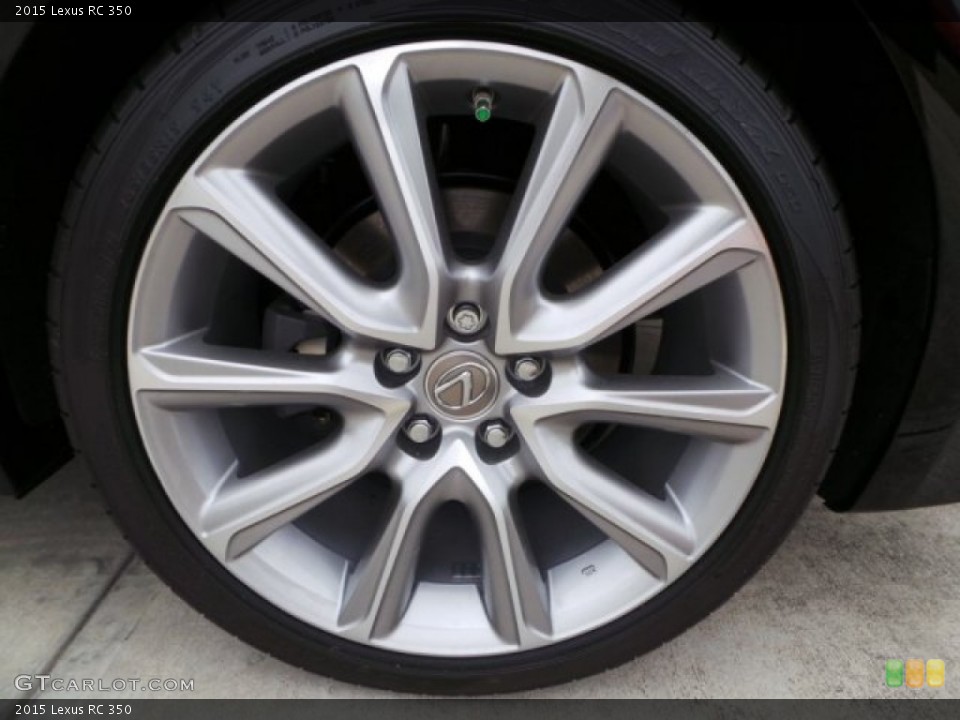 2015 Lexus RC 350 Wheel and Tire Photo #102266915