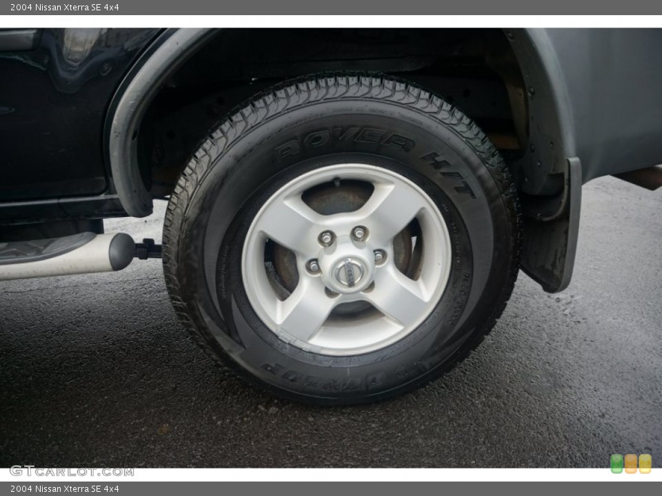 2004 Nissan Xterra SE 4x4 Wheel and Tire Photo #102292397