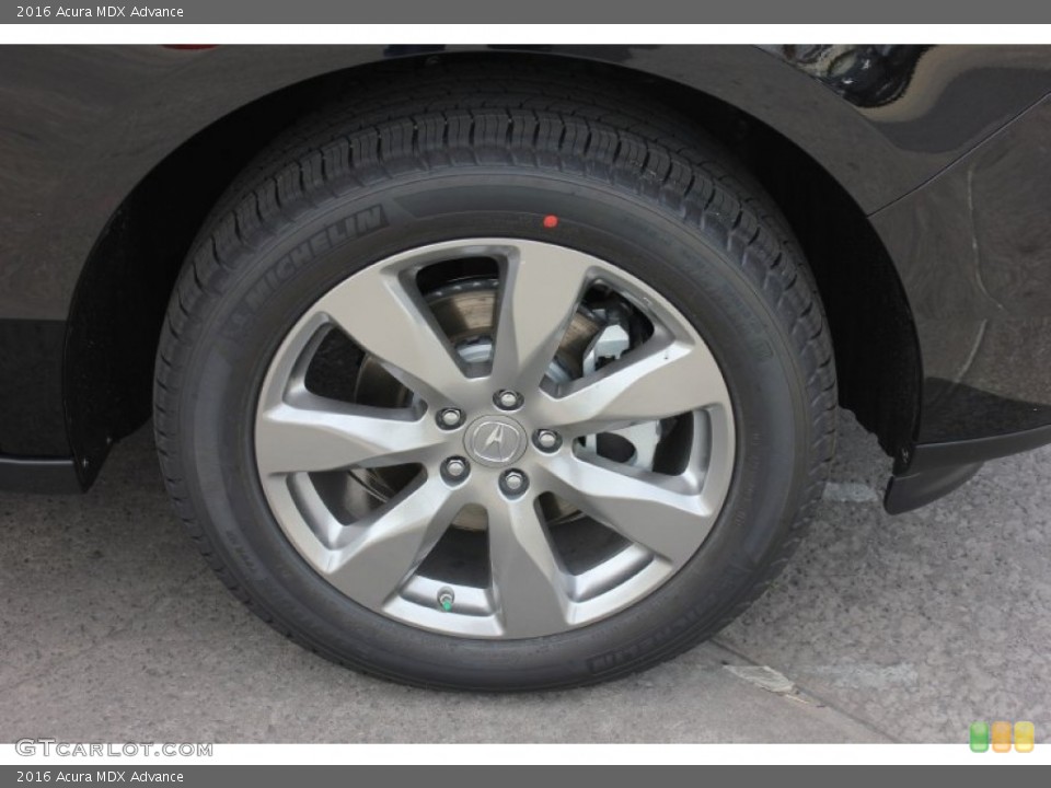 2016 Acura MDX Advance Wheel and Tire Photo #102319035