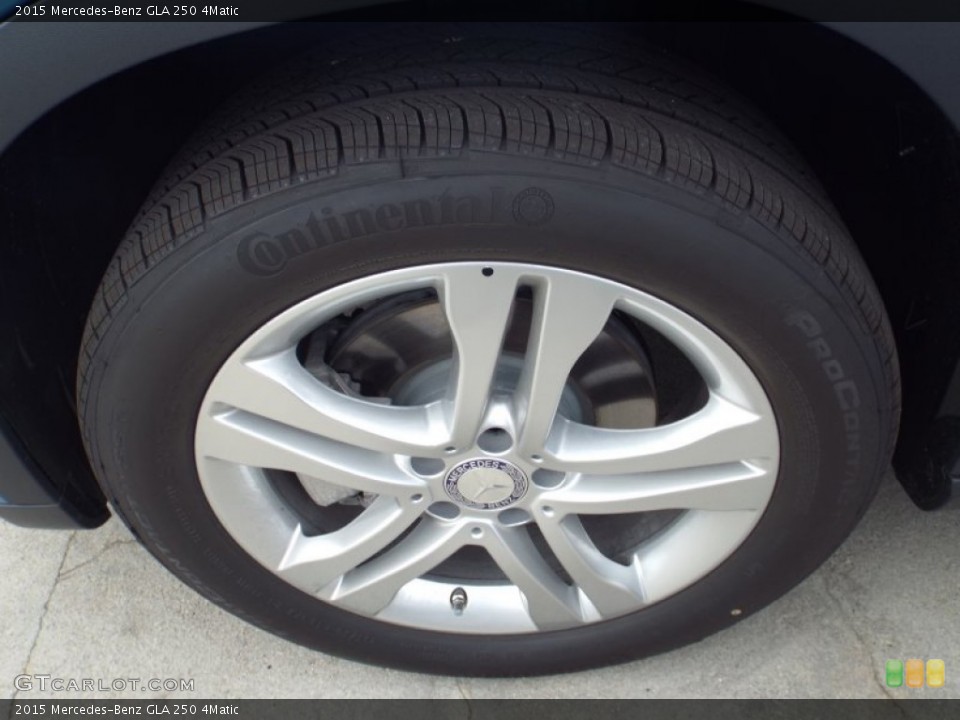 2015 Mercedes-Benz GLA 250 4Matic Wheel and Tire Photo #102326695