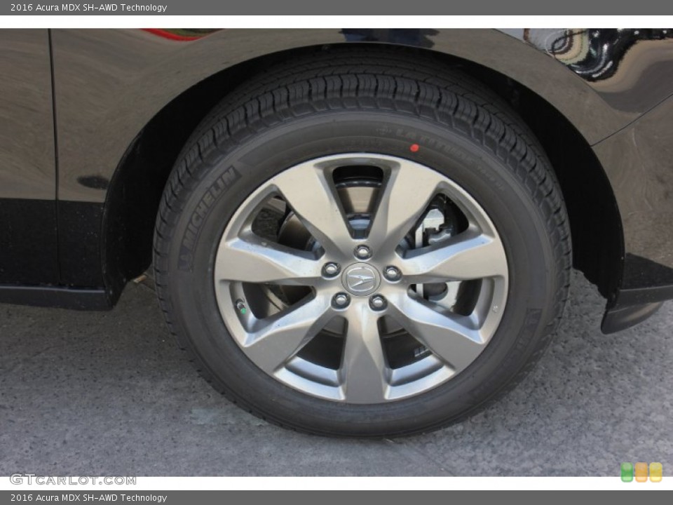 2016 Acura MDX SH-AWD Technology Wheel and Tire Photo #102338110