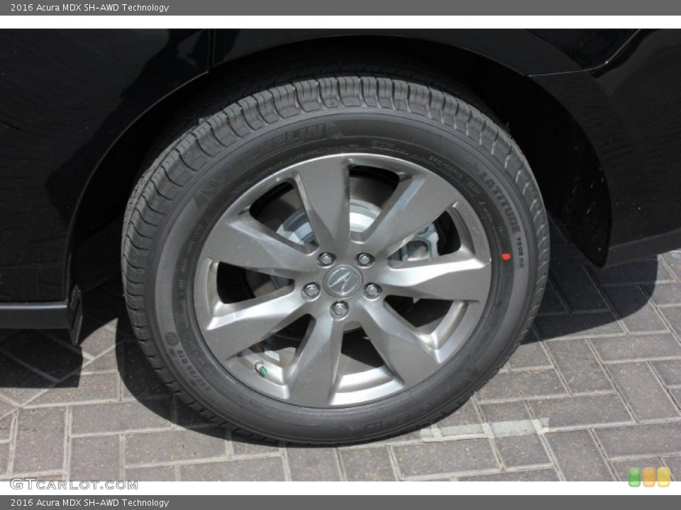 2016 Acura MDX SH-AWD Technology Wheel and Tire Photo #102338131