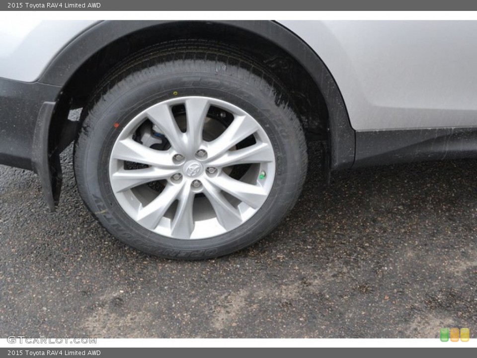 2015 Toyota RAV4 Limited AWD Wheel and Tire Photo #102353087