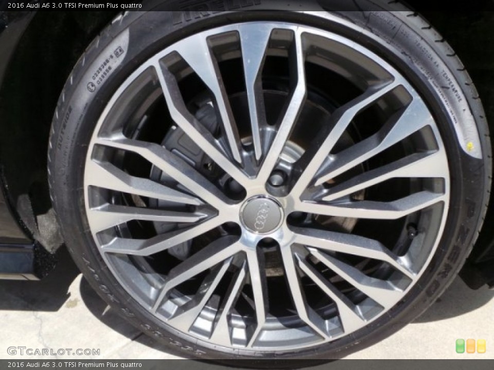 2016 Audi A6 3.0 TFSI Premium Plus quattro Wheel and Tire Photo #102376292