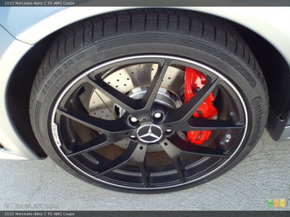 2015 Mercedes-Benz C 63 AMG Coupe Wheel and Tire Photo #102412639