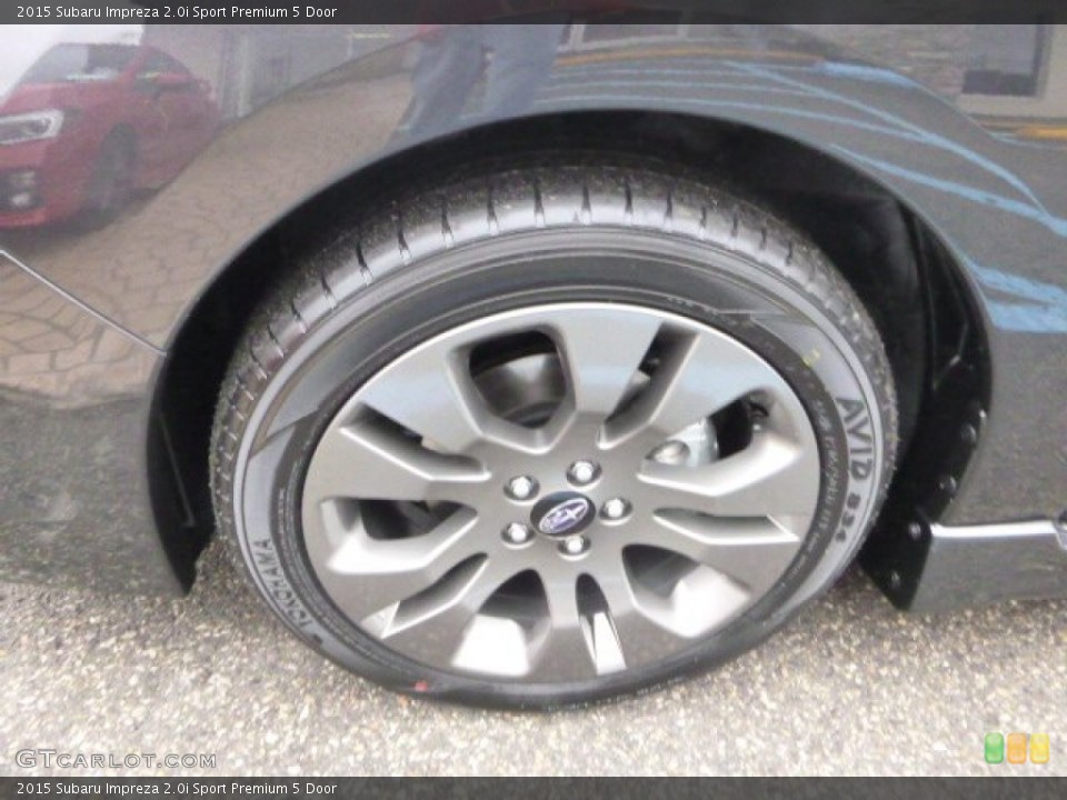 2015 Subaru Impreza 2.0i Sport Premium 5 Door Wheel and Tire Photo #102413809