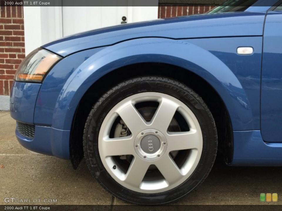 2000 Audi TT 1.8T Coupe Wheel and Tire Photo #102415120