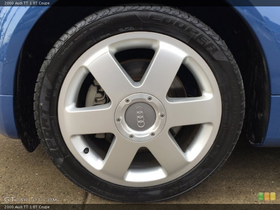 2000 Audi TT 1.8T Coupe Wheel and Tire Photo #102416449