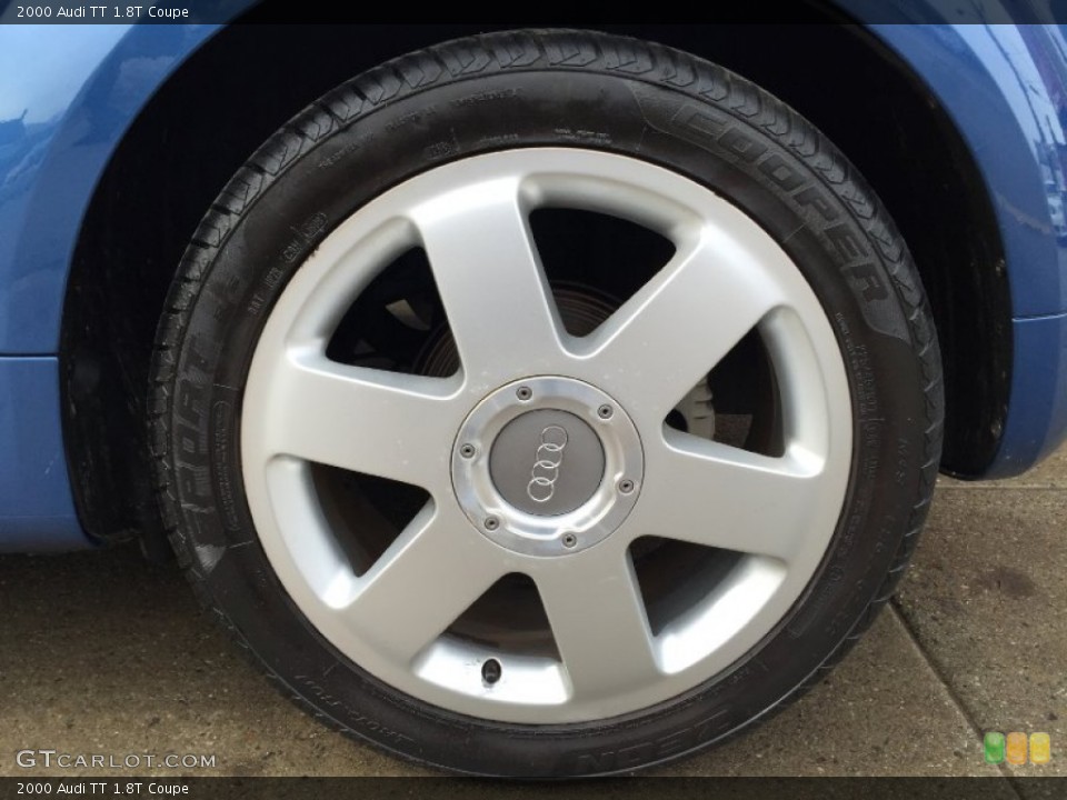 2000 Audi TT 1.8T Coupe Wheel and Tire Photo #102416488