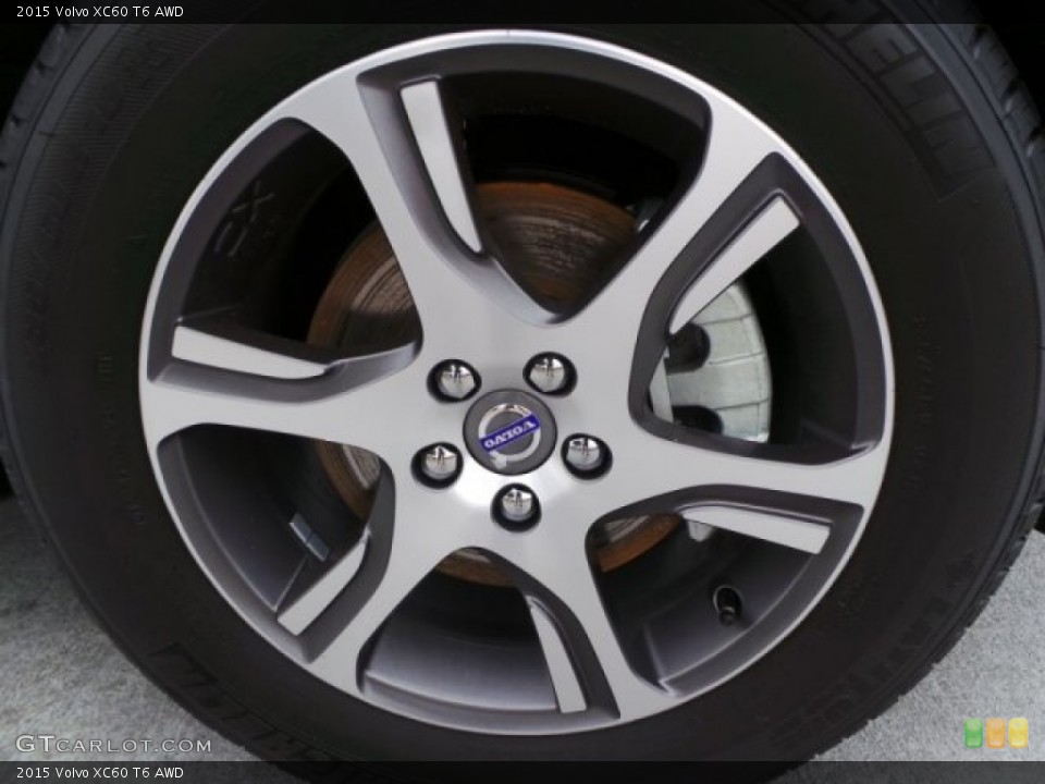 2015 Volvo XC60 T6 AWD Wheel and Tire Photo #102430625