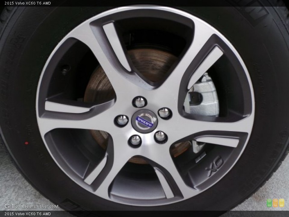 2015 Volvo XC60 T6 AWD Wheel and Tire Photo #102438125