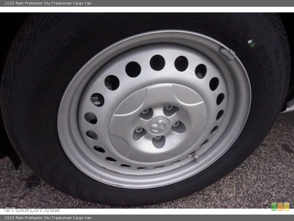 2015 Ram ProMaster City Tradesman Cargo Van Wheel and Tire Photo #102442018