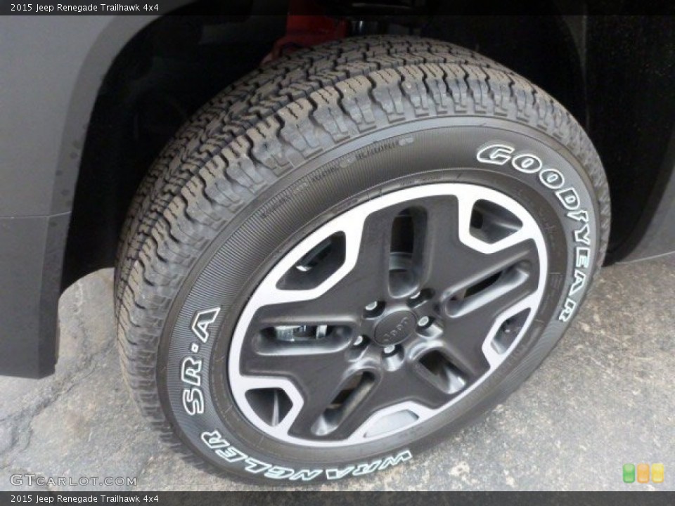 2015 Jeep Renegade Trailhawk 4x4 Wheel and Tire Photo #102449602