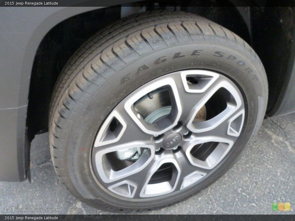 2015 Jeep Renegade Latitude Wheel and Tire Photo #102450013