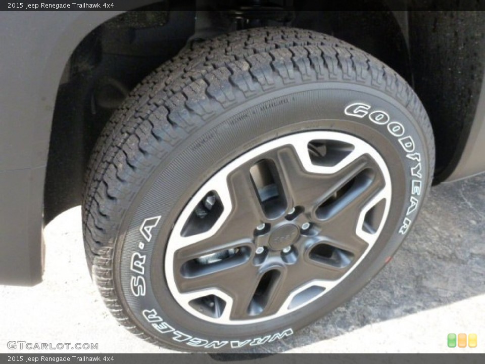 2015 Jeep Renegade Trailhawk 4x4 Wheel and Tire Photo #102450422