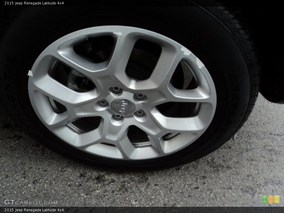 2015 Jeep Renegade Latitude 4x4 Wheel and Tire Photo #102450843