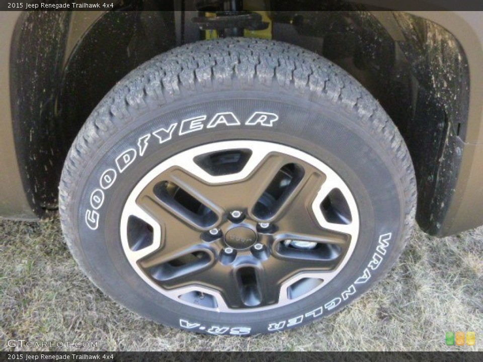 2015 Jeep Renegade Trailhawk 4x4 Wheel and Tire Photo #102451210
