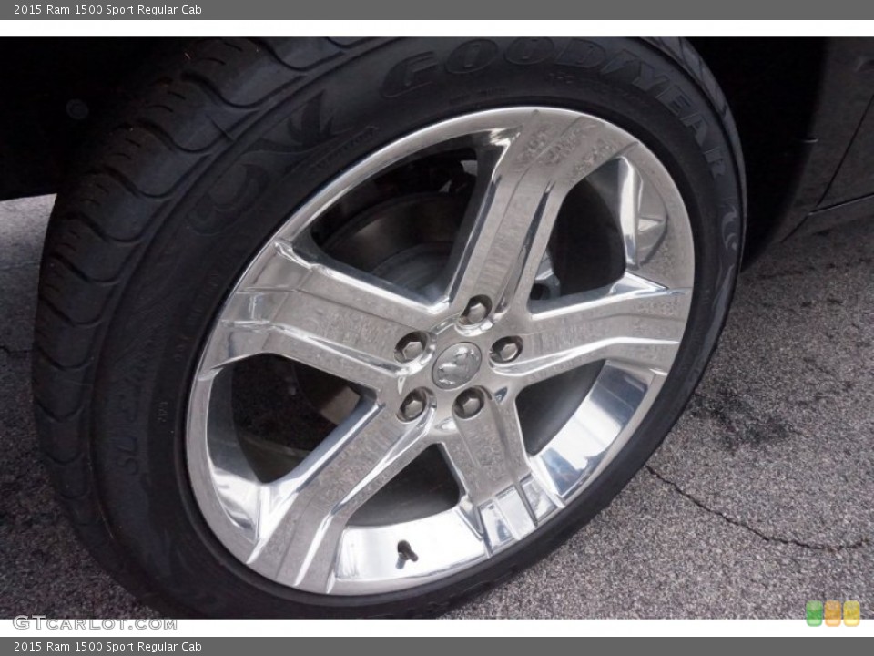 2015 Ram 1500 Sport Regular Cab Wheel and Tire Photo #102453241