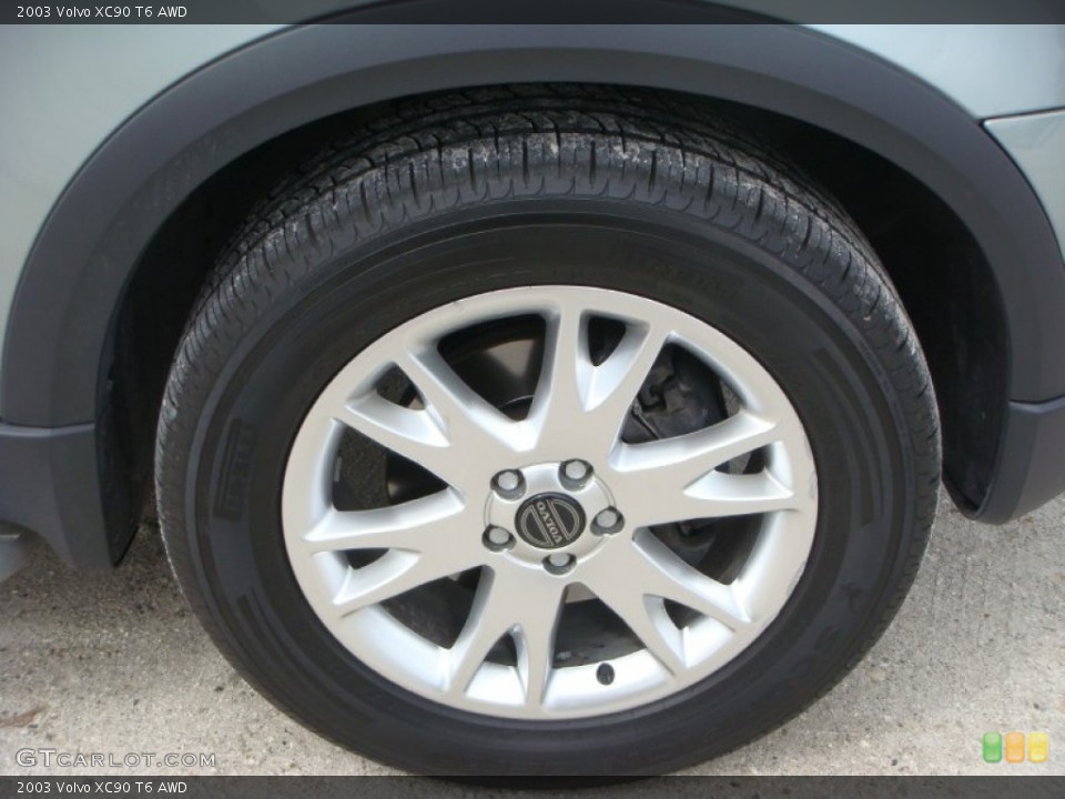 2003 Volvo XC90 T6 AWD Wheel and Tire Photo #102465063