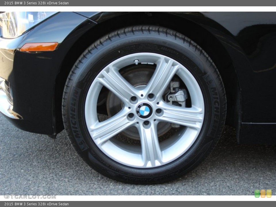 2015 BMW 3 Series 328i xDrive Sedan Wheel and Tire Photo #102477726