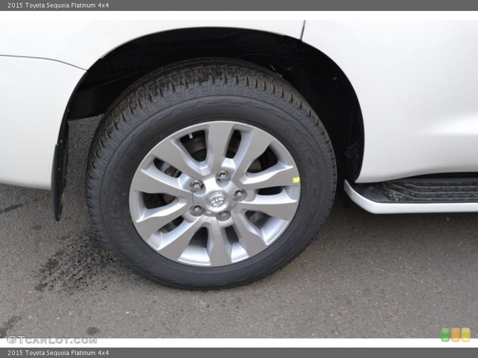 2015 Toyota Sequoia Platinum 4x4 Wheel and Tire Photo #102478233
