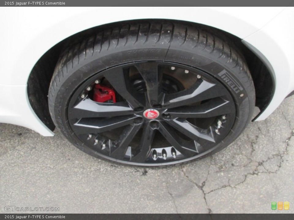 2015 Jaguar F-TYPE S Convertible Wheel and Tire Photo #102480477