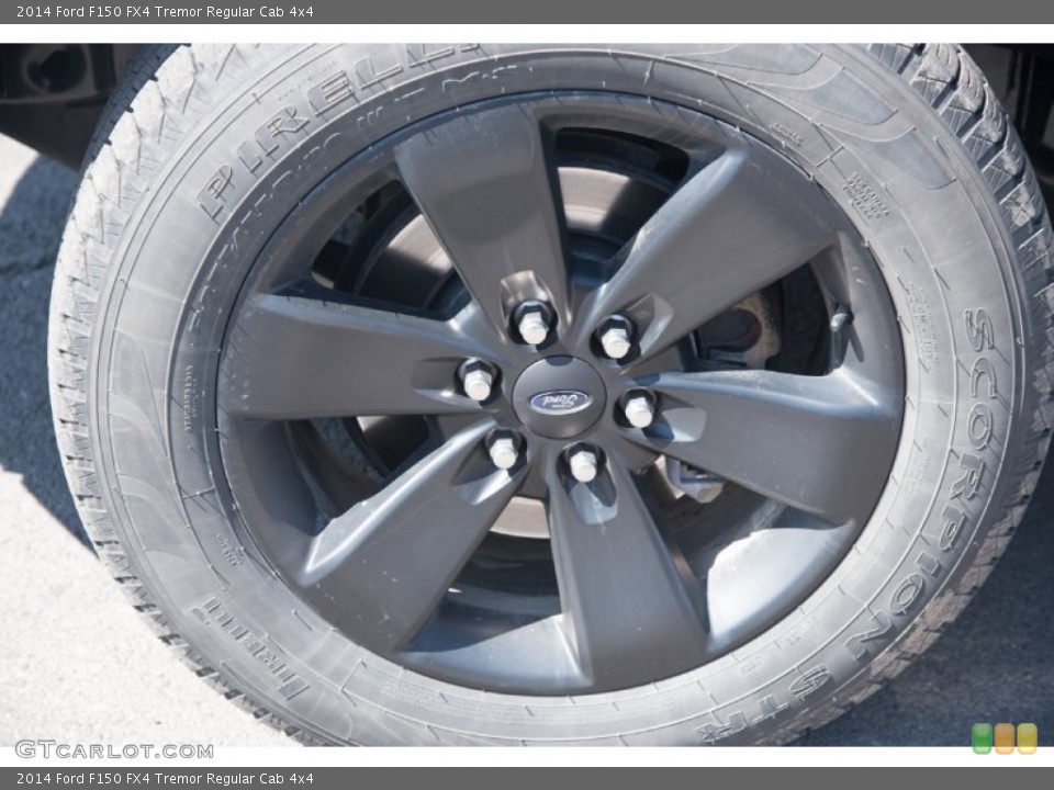 2014 Ford F150 FX4 Tremor Regular Cab 4x4 Wheel and Tire Photo #102490749