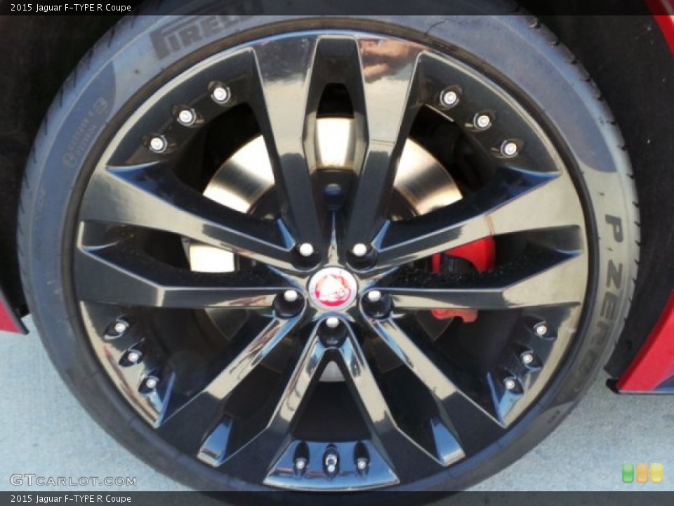 2015 Jaguar F-TYPE R Coupe Wheel and Tire Photo #102491001
