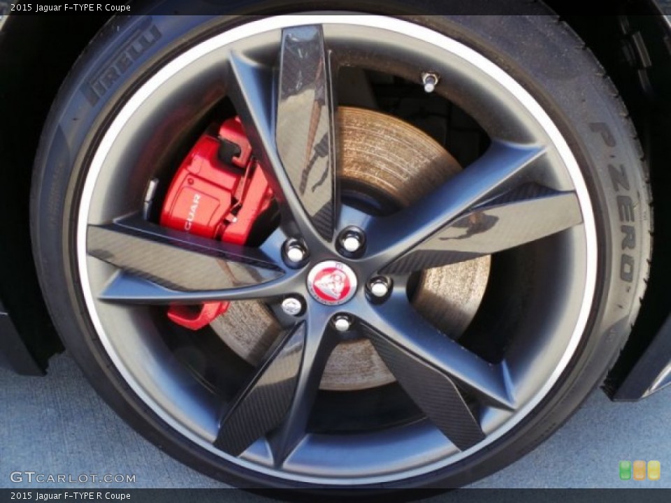 2015 Jaguar F-TYPE R Coupe Wheel and Tire Photo #102491826