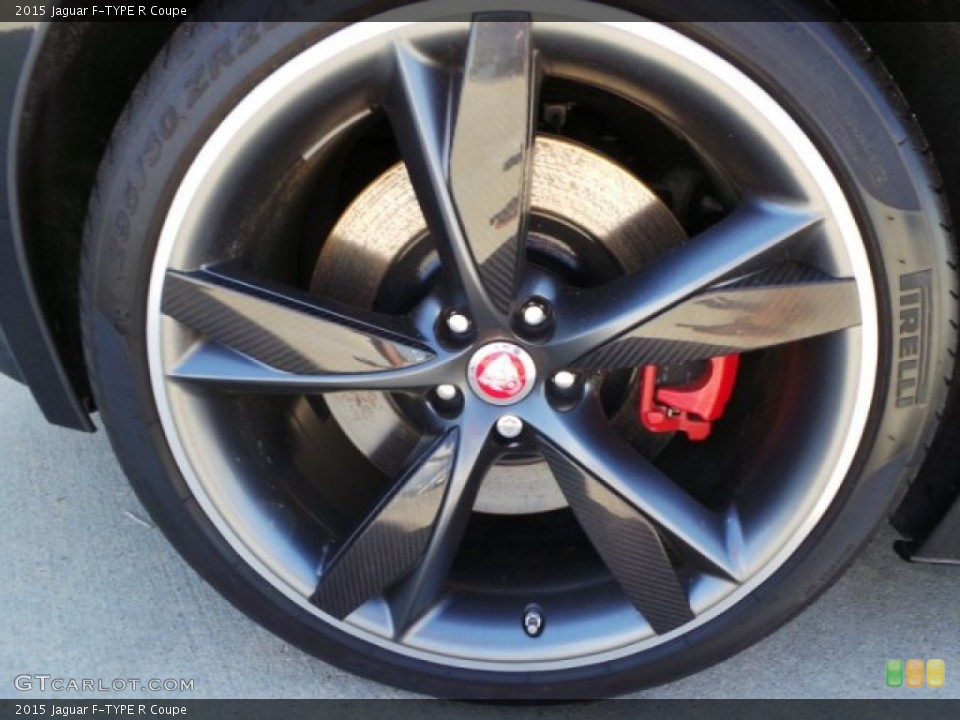 2015 Jaguar F-TYPE R Coupe Wheel and Tire Photo #102491841