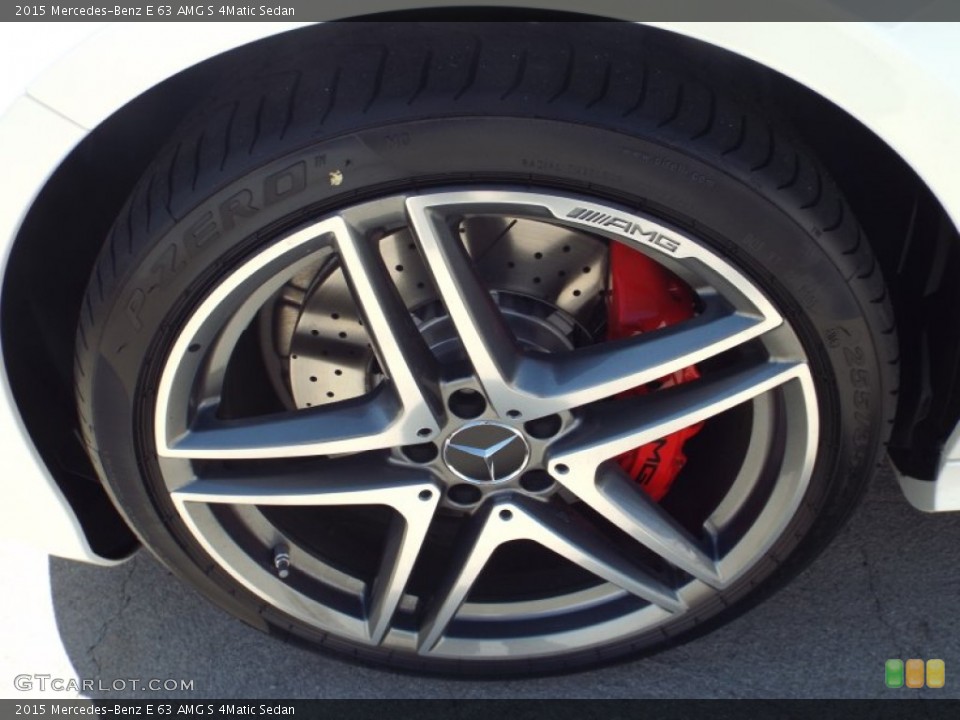 2015 Mercedes-Benz E 63 AMG S 4Matic Sedan Wheel and Tire Photo #102498237
