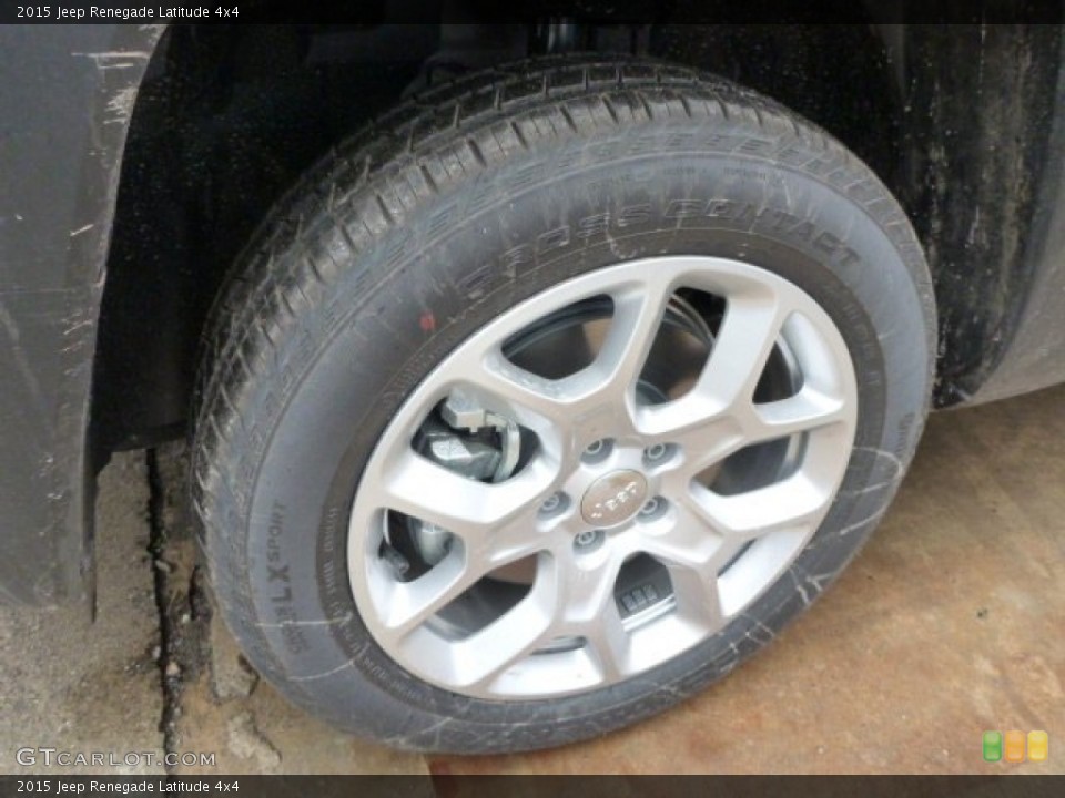 2015 Jeep Renegade Latitude 4x4 Wheel and Tire Photo #102511424