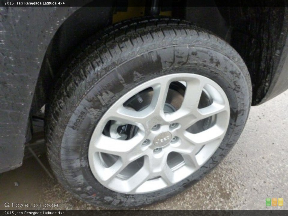 2015 Jeep Renegade Latitude 4x4 Wheel and Tire Photo #102511873