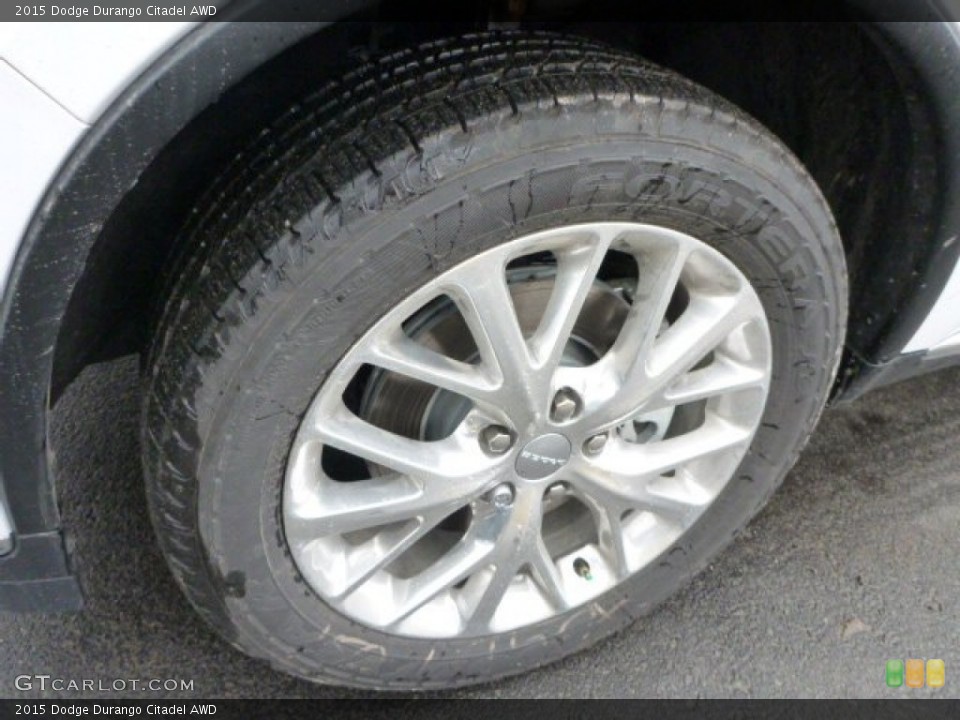 2015 Dodge Durango Citadel AWD Wheel and Tire Photo #102513542