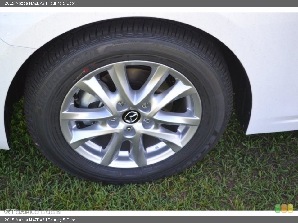 2015 Mazda MAZDA3 i Touring 5 Door Wheel and Tire Photo #102544097