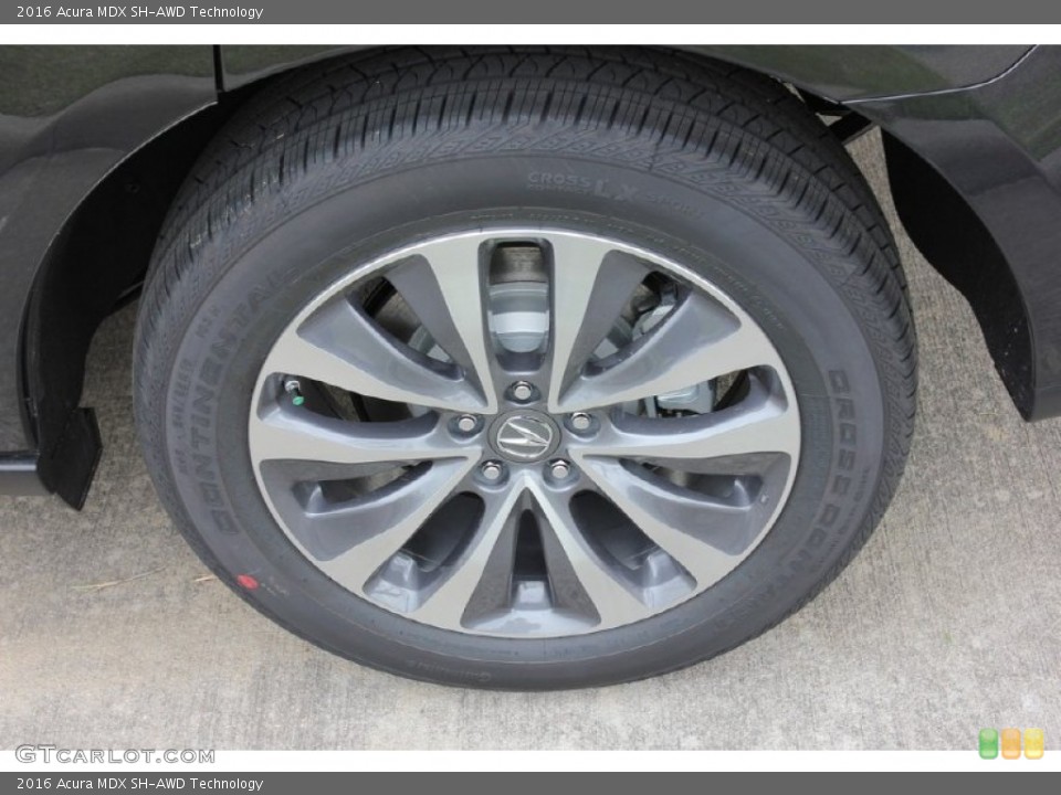2016 Acura MDX SH-AWD Technology Wheel and Tire Photo #102575953