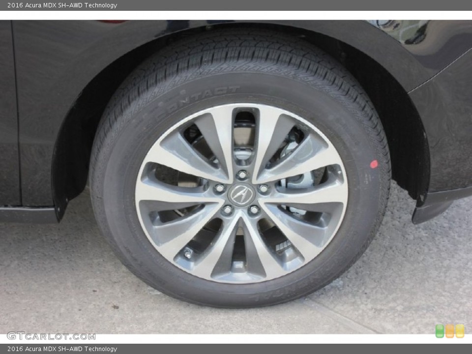 2016 Acura MDX SH-AWD Technology Wheel and Tire Photo #102576826