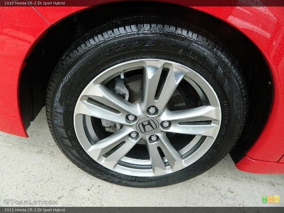 2013 Honda CR-Z EX Sport Hybrid Wheel and Tire Photo #102576991