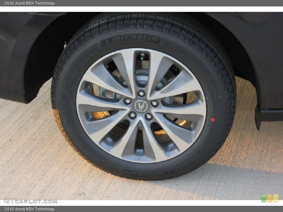 2016 Acura MDX Technology Wheel and Tire Photo #102581777