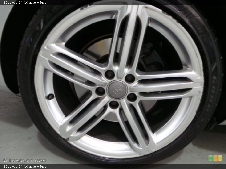 2011 Audi S4 3.0 quattro Sedan Wheel and Tire Photo #102589283
