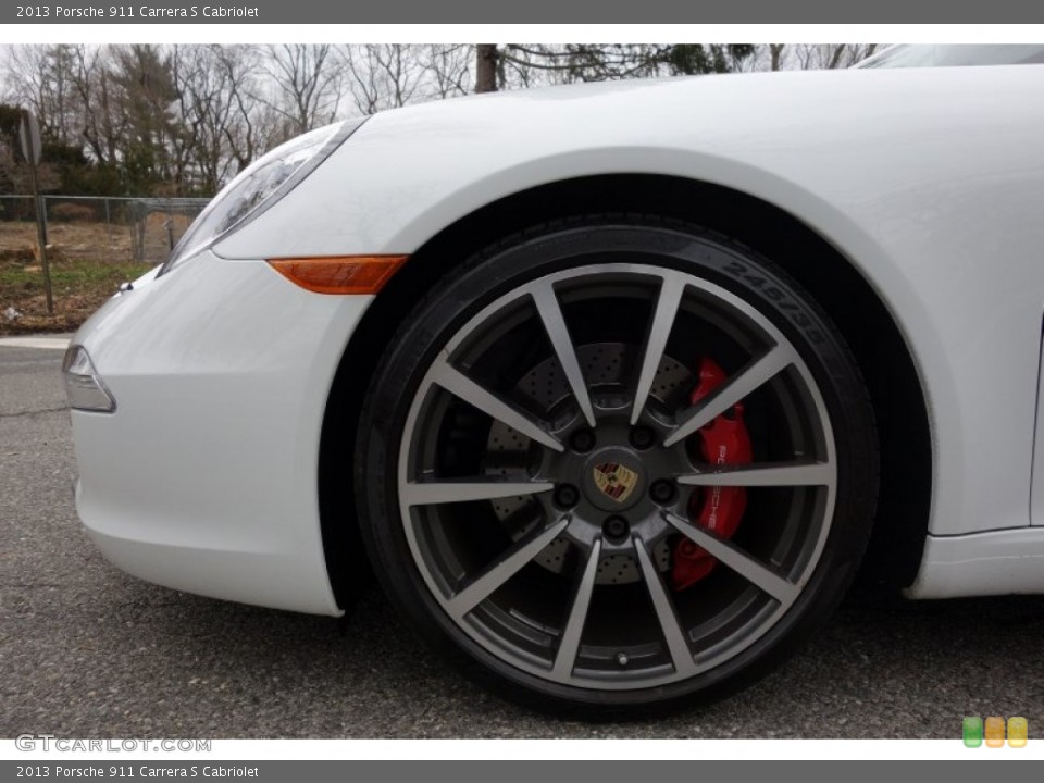 2013 Porsche 911 Carrera S Cabriolet Wheel and Tire Photo #102590213
