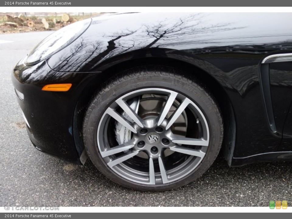 2014 Porsche Panamera 4S Executive Wheel and Tire Photo #102590678