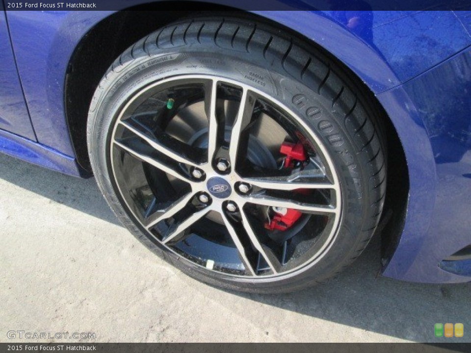 2015 Ford Focus ST Hatchback Wheel and Tire Photo #102617867