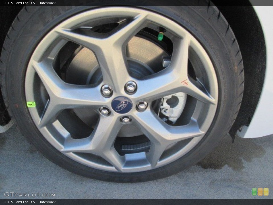 2015 Ford Focus ST Hatchback Wheel and Tire Photo #102624316