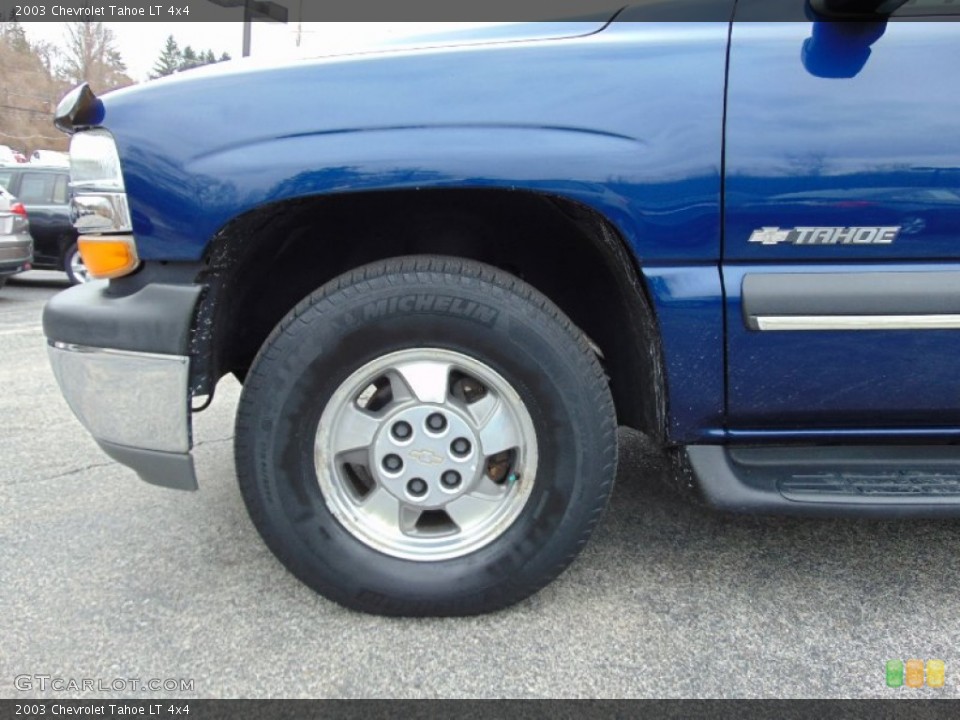 2003 Chevrolet Tahoe LT 4x4 Wheel and Tire Photo #102630163