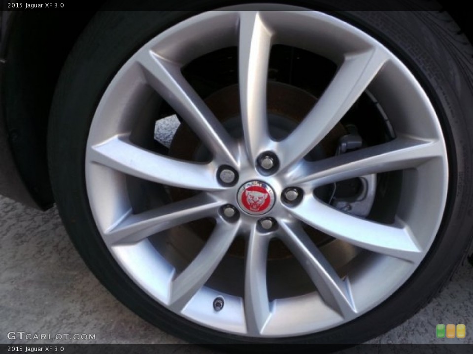 2015 Jaguar XF 3.0 Wheel and Tire Photo #102630295