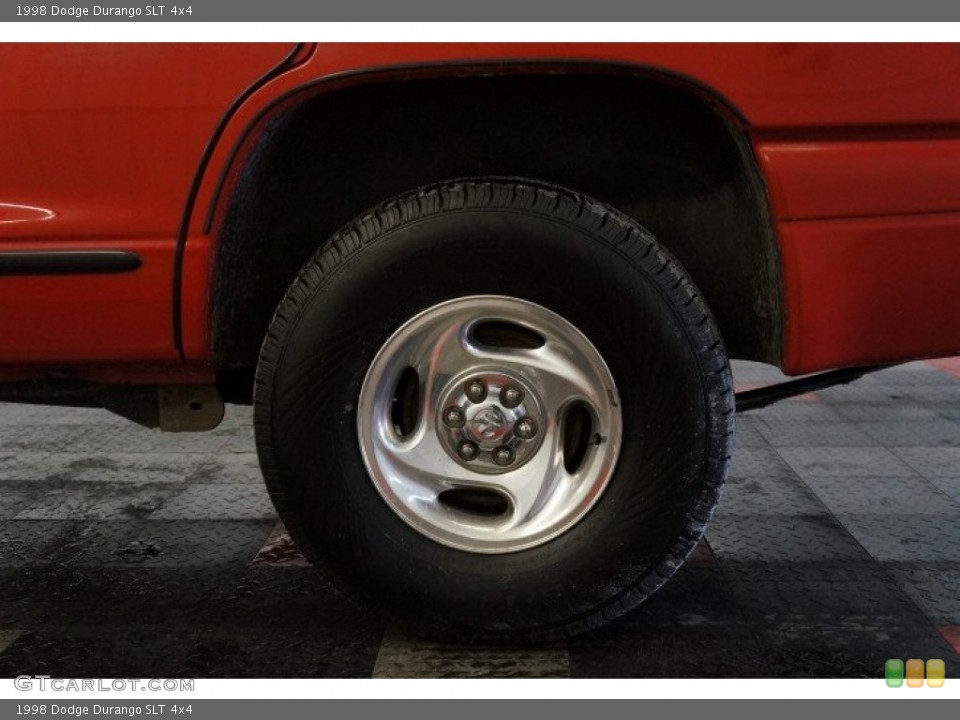 1998 Dodge Durango SLT 4x4 Wheel and Tire Photo #102636493