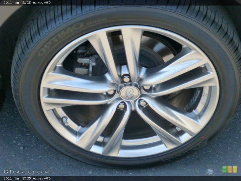 2011 Infiniti EX 35 Journey AWD Wheel and Tire Photo #102641207