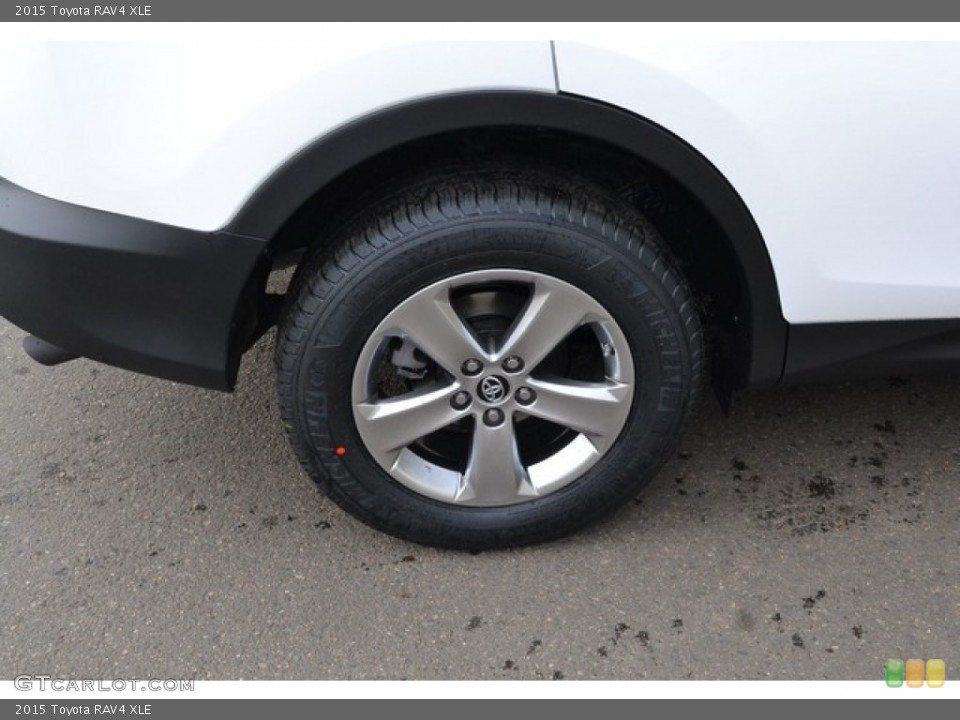 2015 Toyota RAV4 XLE Wheel and Tire Photo #102649930